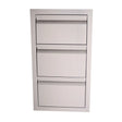 RCS Valiant Series 17-Inch Stainless Steel Triple Access Drawer - VTD3