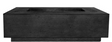 Lakeview Cascata Bay 1 56-Inch Natural Gas Rectangular Fire Pit Table - Ebony - SCPH-405-2NG