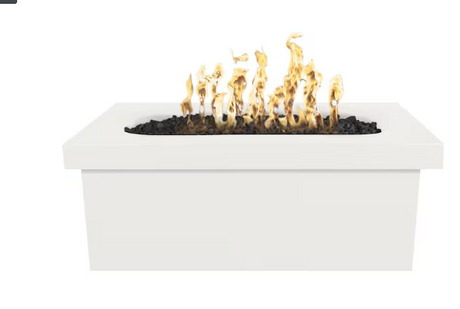 Top Fires by The Outdoor Plus Ramona 60-Inch Propane Fire Table - Limestone Concrete - Match Light-OPT-RMNRT60-LIM-LP