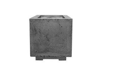 Lakeview Windview 20-Inch Square Propane Gas Fire Pit - Pewter - SCPH-423-4LP
