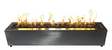 Top Fires by The Outdoor Plus Eaves 60-Inch Propane Fire Pit - Stainless Steel - Match Light - OPT-SLT60-LP