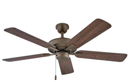 Minka-Aire Concept IV 54-Inch 3-Blade LED Smart Ceiling Fan in Coal Finish W/ Coal Blades & Etched Opal Glass - F465L-CL