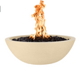 Top Fires by The Outdoor Plus Sedona 27-Inch Propane Gas Fire Bowl - Vanilla - Match Light (34)