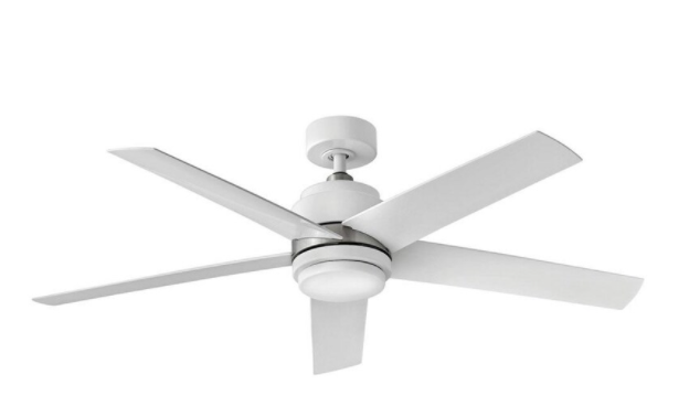 Minka-Aire Concept III 54-Inch 3-Blade LED Smart Ceiling Fan in Coal Finish W/ Coal Blades & Etched Opal Glass - F467L-CL
