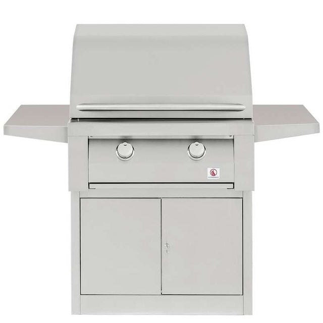 Summerset Builder 30-Inch 2-Burner Natural Gas Grill On Pedestal - SBG30-NG