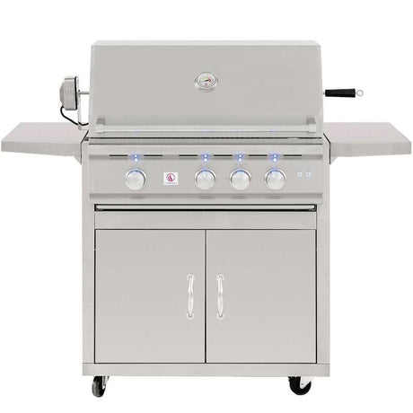 Summerset TRL 32-Inch 3-Burner Propane Gas Grill With Rotisserie - TRL32-LP freestanding