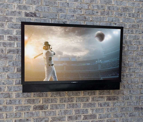 SunBrite PREMIUM All-Weather 2-Channel Passive Soundbar SB-AW-SNDBR-S-B  Small