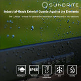 Sunbrite Signature 2 SB-S2-55-4K-BL 55 inch LED HDR 4K Outdoor TV – Partial Sun 2