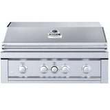 Sunstone Ruby 36-Inch 4-Burner Built-In Natural Gas Grill With Pro-Sear And Rotisserie - Ruby4BIR-NG