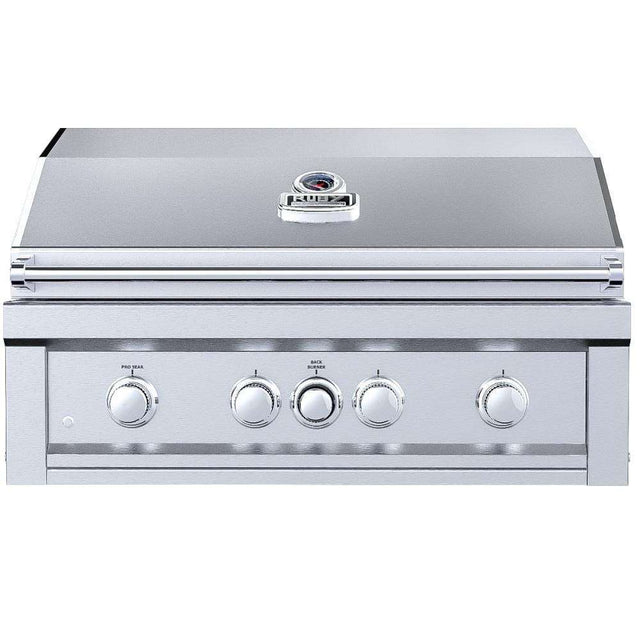 Sunstone Ruby 36-Inch 4-Burner Built-In Natural Gas Grill With Pro-Sear And Rotisserie - Ruby4BIR-NG