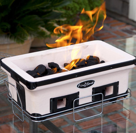 Ultimate Patio 17-Inch Large Yakatori Tabletop Charcoal Grill - 60450
