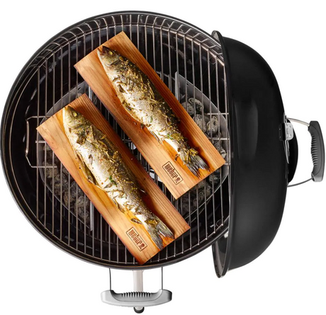 Weber Jumbo Joe 18-Inch Portable Charcoal Grill - 1211001 open