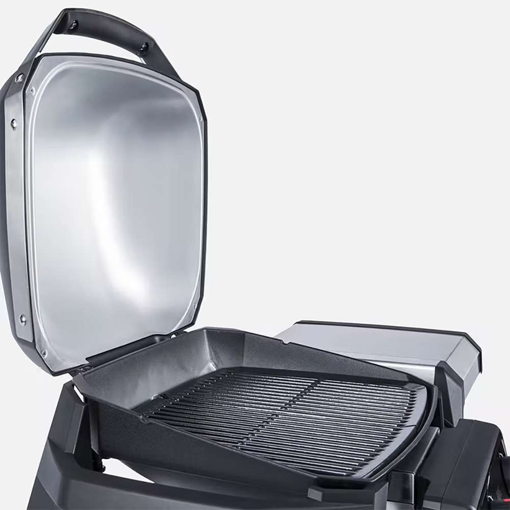 Weber Pulse 2000 1560 Watt Electric Grill W Cart - 85012001 grill open