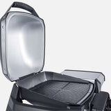 Weber Pulse 2000 1560 Watt Electric Grill W Cart - 85012001 grill open