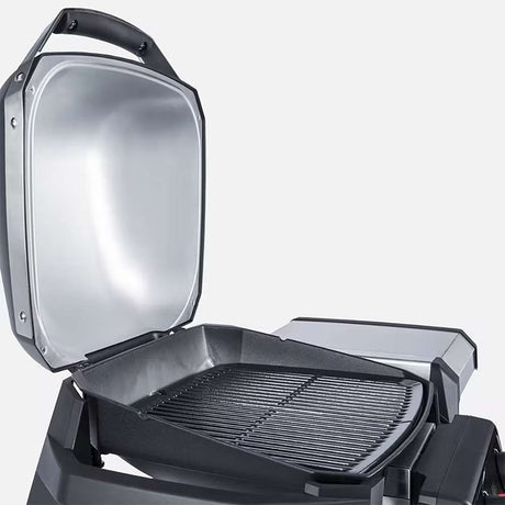Weber Pulse 2000 1560 Watt Electric Grill W Cart - 85012001 grill open