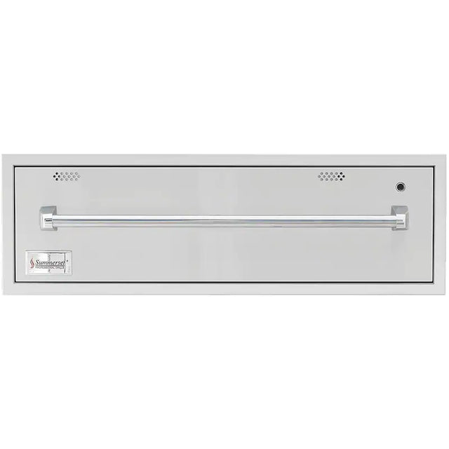 Summerset 36-Inch Built-In 120V Electric Outdoor Warming Drawer - SSWD-36
