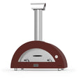 Alfa Allegro 39-Inch Outdoor Countertop Wood-Fired Pizza Oven - Antique Red - FXALLE-LROA-T
