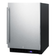 Summit 24-Inch 4.72 Cu. Ft. Outdoor Rated Compact Freezer - Stainless Steel - SPFF51OSCSS-50f4-4a5c-aac7-d2c073dd68d4__63745