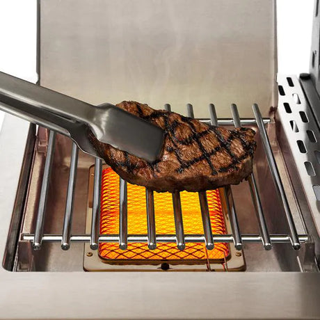 Broil King Regal S 490 PRO IR 4-Burner Natural Gas Grill With Rotisserie & Infrared Side Burner - Stainless Steel - 956947