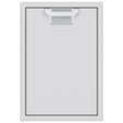 Aspire By Hestan 20-Inch Roll-Out Trash Bin - Steeletto - AETRC20-SS
