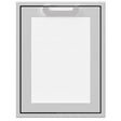 agtrc20-Hestan 20-Inch Roll-Out Trash And Recycle Center - Froth - AGTRC20-WH