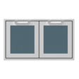 Hestan 36-Inch Double Access Doors - Pacific Fog - AGAD36-GG (1)
