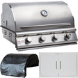 Blaze Prelude LBM 3-Piece 32-Inch Propane Outdoor Kitchen Package - BLZ-4LBM-LP-3PC-SC (1)