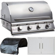 Blaze Prelude LBM 3-Piece 32-Inch Natural Gas Outdoor Kitchen Package - BLZ-4LBM-NG-3PC-SC (2)