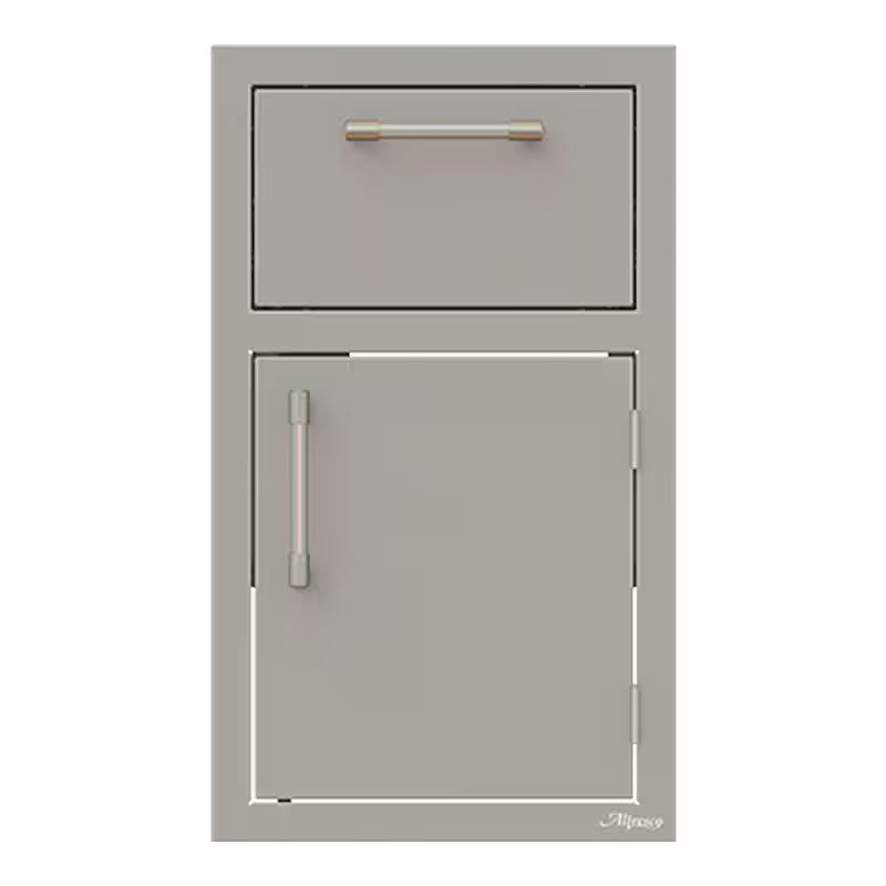 Alfresco 17-Inch Stainless Steel Right-Hinged Soft-Close Door & Paper Towel Holder Combo - AXE-DTH-R-SC (1)