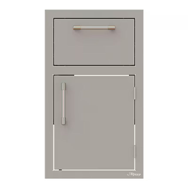 Alfresco 17-Inch Stainless Steel Right-Hinged Soft-Close Door & Paper Towel Holder Combo - AXE-DTH-R-SC (1)