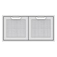 Hestan 42-Inch Double Access Doors - Steeletto - AGAD42-SS (1)