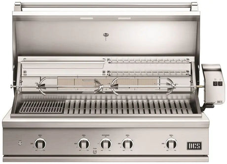 DCS Series 9 Evolution 48-Inch Built-In Gas Grill With Rotisserie, Charcoal Burner & Smoker - Natural Gas - BE1-48RC-N