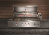 DCS Series 9 Evolution 48-Inch Built-In Gas Grill With Rotisserie, Charcoal Burner & Smoker - Natural Gas - BE1-48RC-N