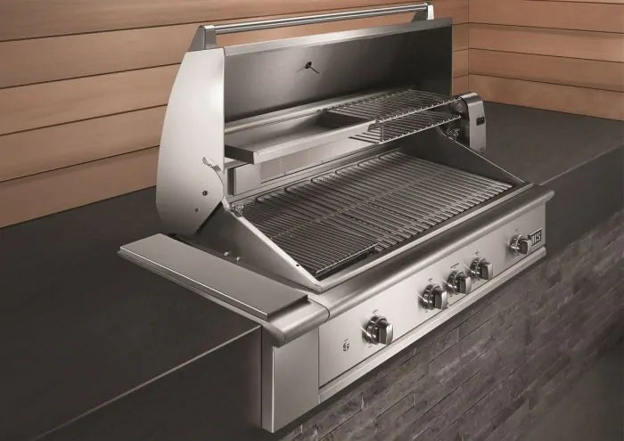 DCS Series 9 Evolution 48-Inch Built-In Gas Grill With Rotisserie, Charcoal Burner & Smoker - Natural Gas - BE1-48RC-N