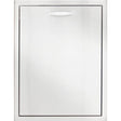 Blaze 20-Inch Roll-Out Stainless Steel Double Trash / Recycling Bin - BLZ-TREC-DRW-H