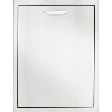 Blaze 20-Inch Roll-Out Stainless Steel Double Trash / Recycling Bin - BLZ-TREC-DRW-H