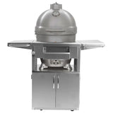 Reintroducing a tough kamado grill designed to provide a lifetime of performance and memories. Made from one inch thick solid cast aluminum, the Blaze Kamado offers superior durability and outstanding temperature control. The non-porous grill body allows 