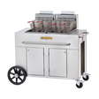 Crown Verity Double Tank Natural Gas Fryer - CV-PF-2NG