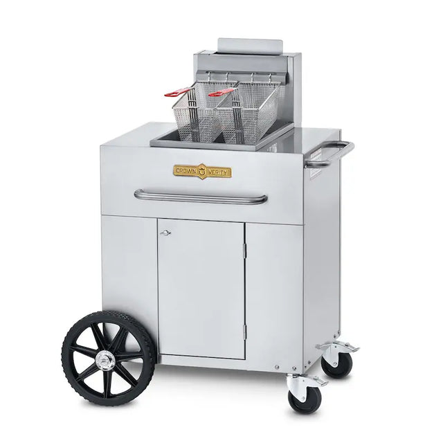 Crown Verity Single Tank Natural Gas Fryer - CV-PF-1NG