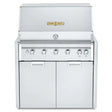 Crown Verity Infinite Series 36-Inch Modular Propane Gas Grill W/ Lights - Bulk Tank - IGM36-SIBULK-LT