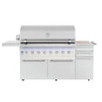 American Made Grills Encore 54-Inch Freestanding Hybrid Grill - Natural Gas - ENCFS54-NG