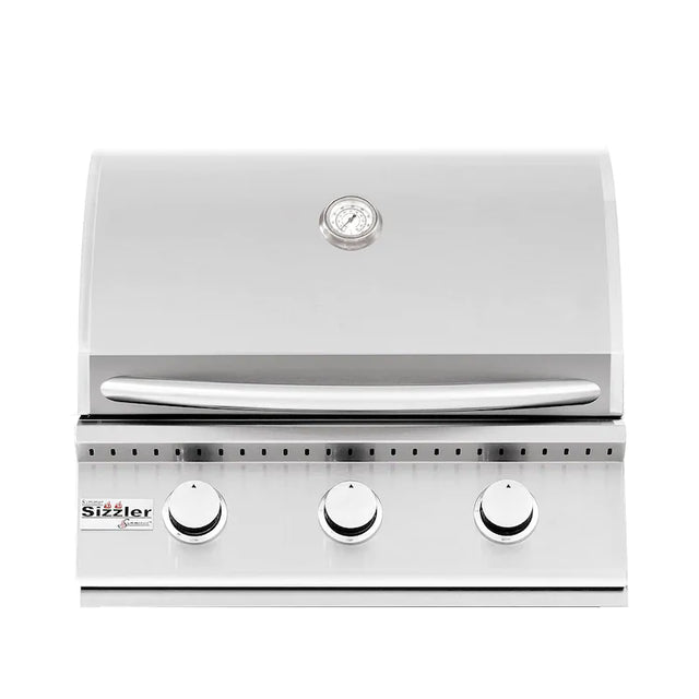 Summerset Sizzler 26-Inch 3-Burner Built-In Natural Gas Grill - SIZ26-NG