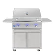 American Made Grills Atlas 36-Inch Freestanding Grill - Natural Gas - ATSFS36-NG