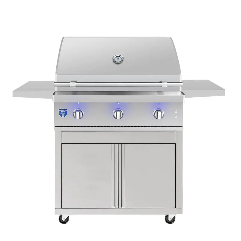 American Made Grills Atlas 36-Inch Freestanding Grill - Natural Gas - ATSFS36-NG