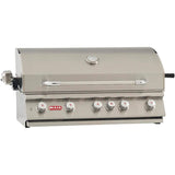 Bull Brahma 38-Inch 5-Burner Built-In Natural Gas Grill With Rotisserie - 57569