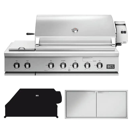 DCS Series 7 3-Piece 48-Inch Propane Gas Outdoor Kitchen Package - BH1-48RS-L-3PC (1)
