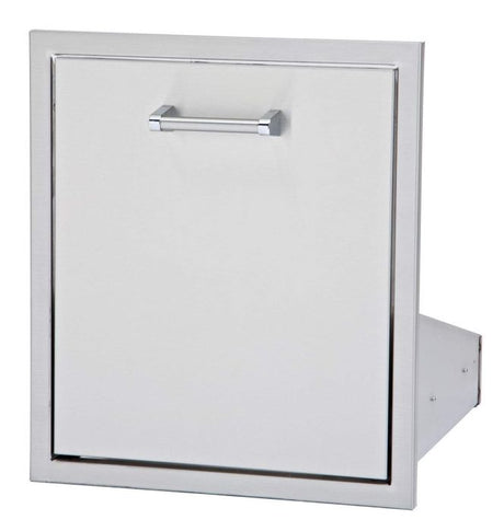 Delta Heat 18-Inch Roll-Out Stainless Steel Propane Tank / Trash Bin Storage - DHTD18-B