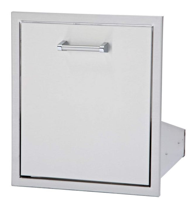Delta Heat 18-Inch Roll-Out Stainless Steel Propane Tank / Trash Bin Storage - DHTD18-B