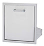 Delta Heat 18-Inch Roll-Out Stainless Steel Propane Tank / Trash Bin Storage - DHTD18-B