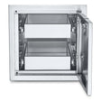 Crown Verity Infinite Series 21-Inch Enclosed Cabinet Storage W/ Double Storage Drawers - Small - IBISC-2D